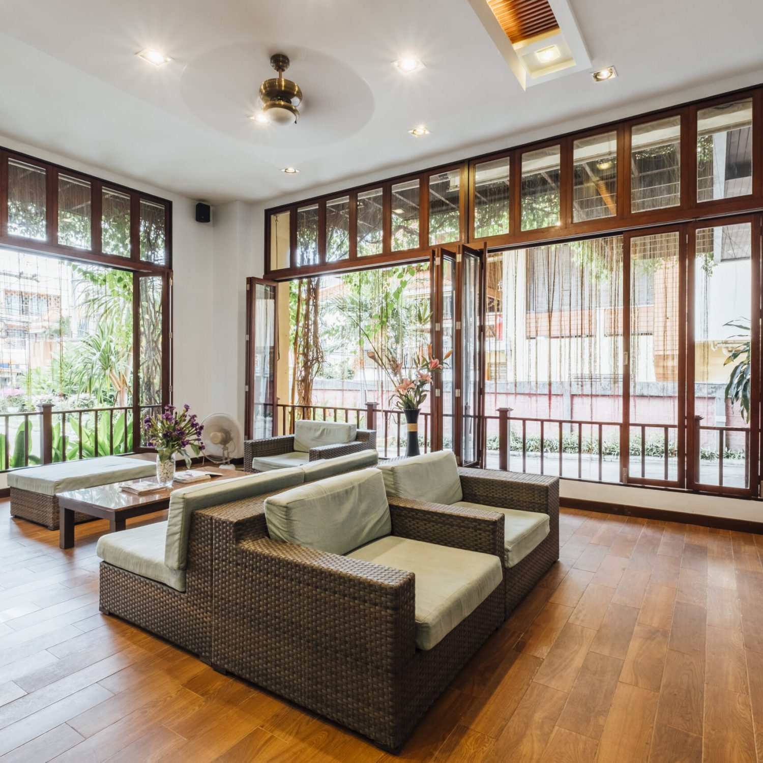 lobby living room in hotel